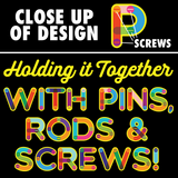 Holding It Together with Pins, Rods & Screws (Unisex Shirt)