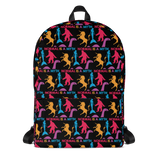 Normal is a Myth (Bigfoot, Mermaid, Unicorn & Loch Ness Monster Pattern) Backpack