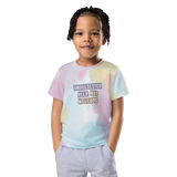 Unsolicited Help Not Welcome (Colorful) Unisex Kids Crew Neck T-shirt