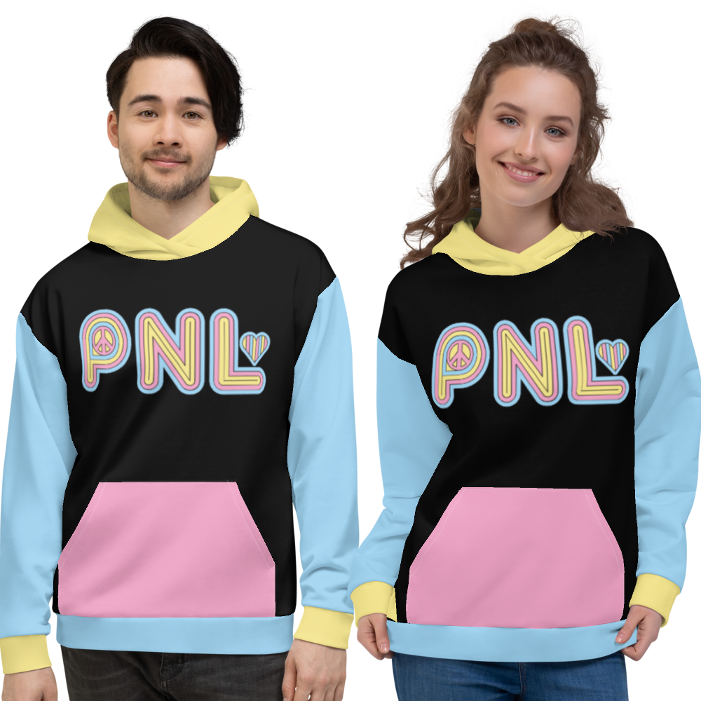 Peace and Love (PNL) Unisex Color Block Hoodie – Sammi Haney's