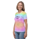Different Does Not Equal Less (As Seen on Netflix's Raising Dion) Colorful Women's Crew Neck T-shirt