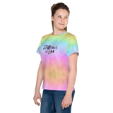 Different Does Not Equal Less (As Seen on Netflix's Raising Dion) Colorful Unisex Youth Crew Neck T-shirt