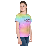 Different Does Not Equal Less (As Seen on Netflix's Raising Dion) Colorful Unisex Youth Crew Neck T-shirt