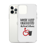 Unsolicited Medical Advice iPhone Case
