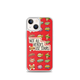 Not All Heroes Use Stairs (iPhone Case) Comic Book Speech Bubbles Pattern