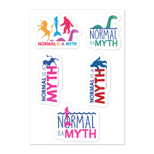 Normal is a Myth (Creatures Sticker Sheet)