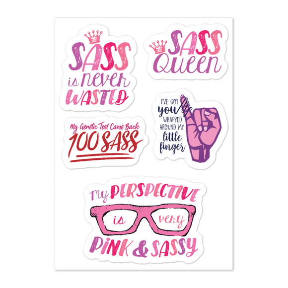 Sassy Sticker Sheet