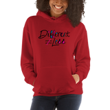 Different Does Not Equal Less (As Seen on Netflix's Raising Dion) Hoodie Light Colors