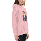 Esperanza From Raising Dion (Yellow Cartoon) Not All Actors Use Stairs Kid's Hoodie