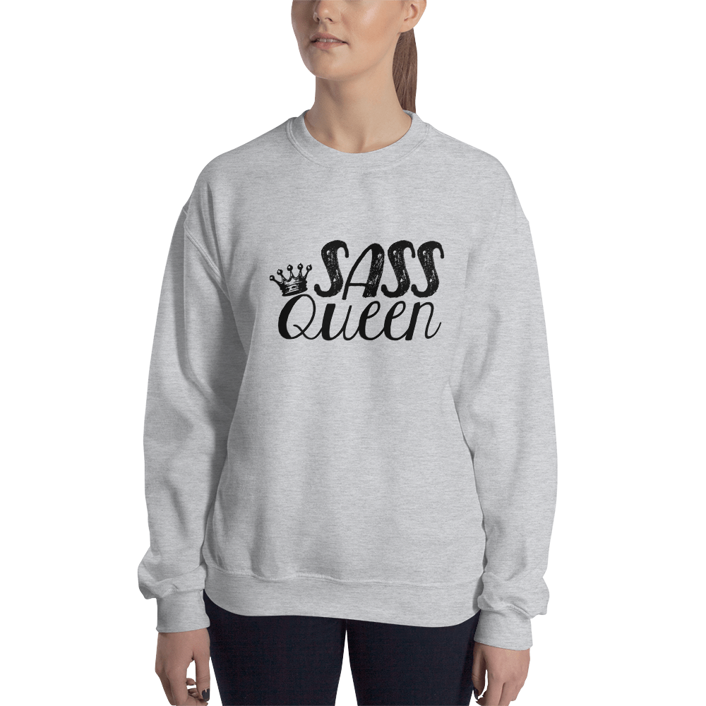 Sass Queen (Sweatshirt) Light Colors Sammi Haney’s