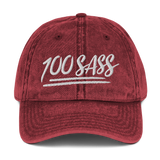 100 SASS (Vintage Cotton Twill Cap)