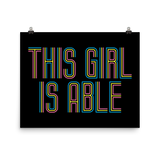 This Girl is Able (Poster)