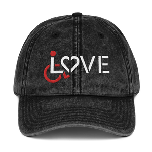 LOVE (for the Special Needs Community) Vintage Cotton Twill Cap