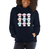 hoodie 9 Different Colored Faces of Sammi Haney Esperanza Netflix Raising Dion fan sassy wheelchair pink glasses disability osteogenesis imperfecta OI