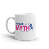 Normal is a Myth (1 Mug with Mermaid Side & Unicorn Side)