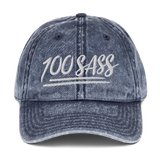 100 SASS (Vintage Cotton Twill Cap)