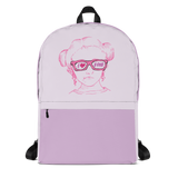 backpack school I love Pink pink glasses love luv heart Raising Dion Esperanza fan Netflix Sammi Haney