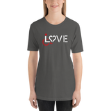 LOVE (for the Special Needs Community) Unisex Shirt Dark Colors