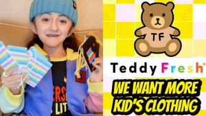 Teddy Fresh - We Need More Kid's Clothes & Thanks You for Using Models with Disabilities!