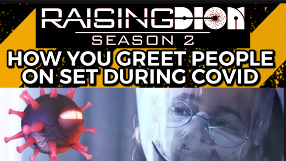 How You Greeted People on the Set of Raising Dion Season 2