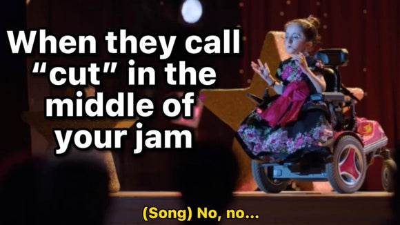 When they Call “Cut” in the Middle of your Jam (Raising Dion)