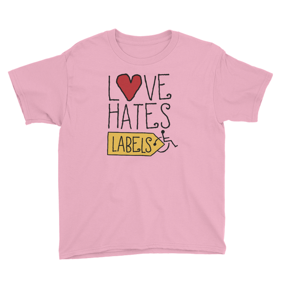 Disability T-Shirts Youth  8-12 yrs. (Girls)