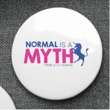 Normal is a Myth (Creatures) 5 Pin Buttons