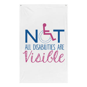 Not All Disabilities are Visible (Flag)