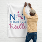 Not All Disabilities are Visible (Flag)