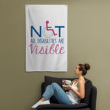 Not All Disabilities are Visible (Flag)