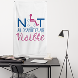 Not All Disabilities are Visible (Flag)