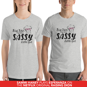 Big Fan of this Sassy Little Girl Sammi Haney Esperanza Netflix Raising Dion little girl wheelchair pink glasses sass sassy disability osteogenesis imperfecta OI