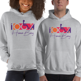 hoodie 100% Human Being disabled handicapped disability special needs awareness inclusivity acceptance activism