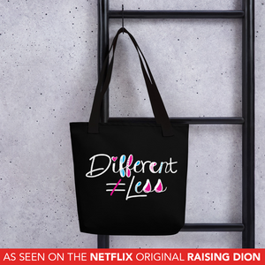 Tote Bag Netflix's Raising Dion Esperanza Sammi Haney Different Does Not Equal Less