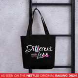 Tote Bag Netflix's Raising Dion Esperanza Sammi Haney Different Does Not Equal Less