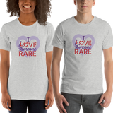 shirt I Love Someone with a Rare Condition medical disability disabilities awareness inclusion inclusivity diversity genetic disorder