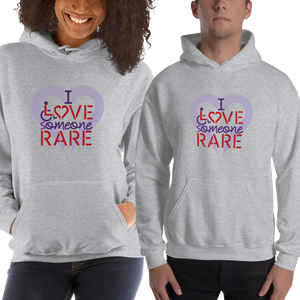 hoodie I Love Someone with a Rare Condition medical disability disabilities awareness inclusion inclusivity diversity genetic disorder