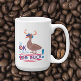 coffee mug It’s OK to be an odd duck Raising Dion Esperanza fan Netflix Sammi Haney different bird