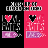Love Hates Labels (Color Block Women's Joggers)