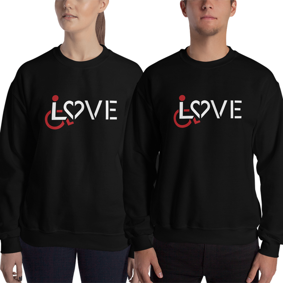 LOVE (for the Special Needs Community) Sweatshirt Dark Colors