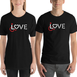 Shirt showing love for the special needs community heart disability wheelchair diversity awareness acceptance disabilities inclusivity inclusion
