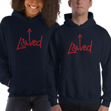 hoodie Loved arrow love disability disabilities wheelchair impaired special needs parent awareness diversity inclusion inclusivity acceptance