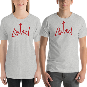 shirt Loved arrow love disability disabilities wheelchair impaired special needs parent awareness diversity inclusion inclusivity acceptance