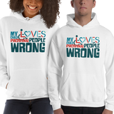Hoodie my child loves proving people wrong special needs parent parenting expectations disability special needs awareness wheelchair