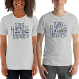 Shirt My Child’s Happiness is Not Handicapped special needs parent parenting mom dad mother father disability disabled disabilities wheelchair