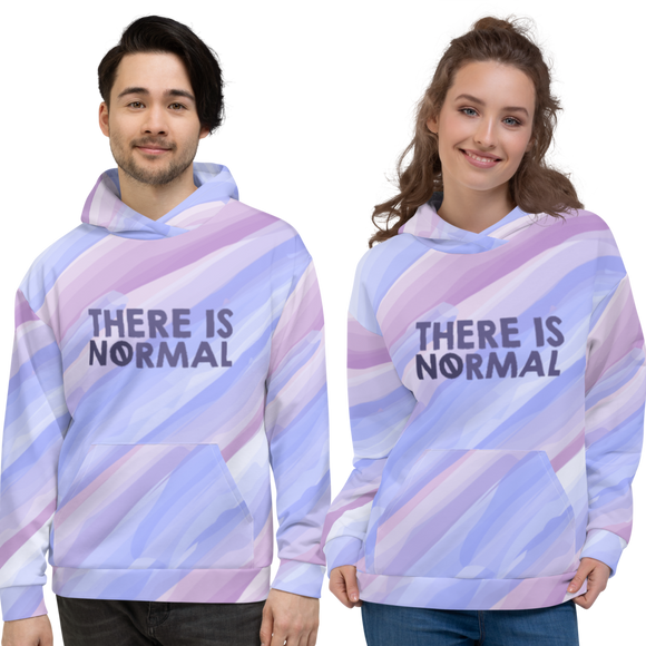 There is No Normal (Colorful Unisex Hoodie)
