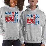 hoodie Normal is a myth sign icons people disabled handicapped able-bodied non-disabled popularity disability special needs
