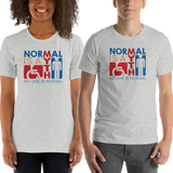 Shirt Normal is a myth sign icons people disabled handicapped able-bodied non-disabled popularity disability special needs