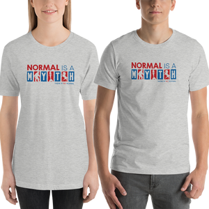 shirt normal is a myth big foot mermaid unicorn peer pressure popularity disability special needs awareness inclusivity acceptance activism
