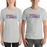 shirt normal is a myth big foot mermaid unicorn peer pressure popularity disability special needs awareness inclusivity acceptance activism
